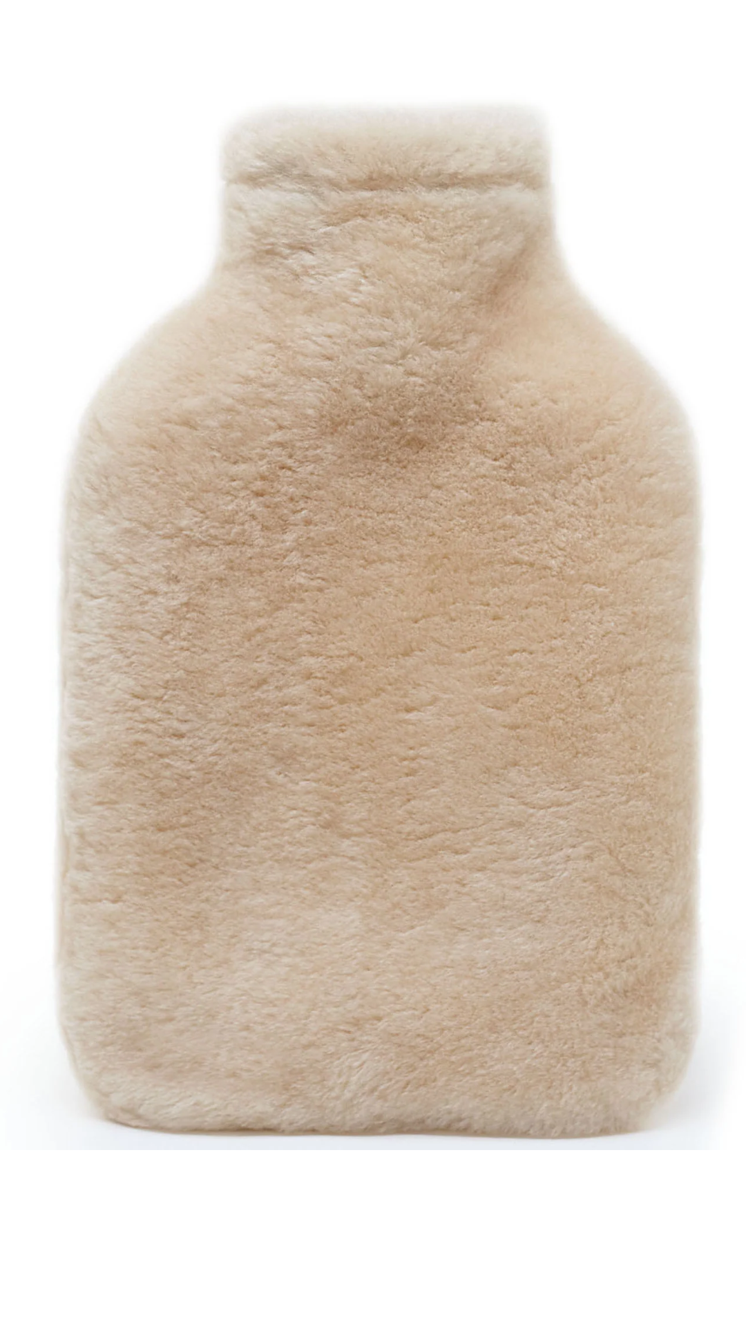 Sheepskin Hot Water Bottle - Ivory