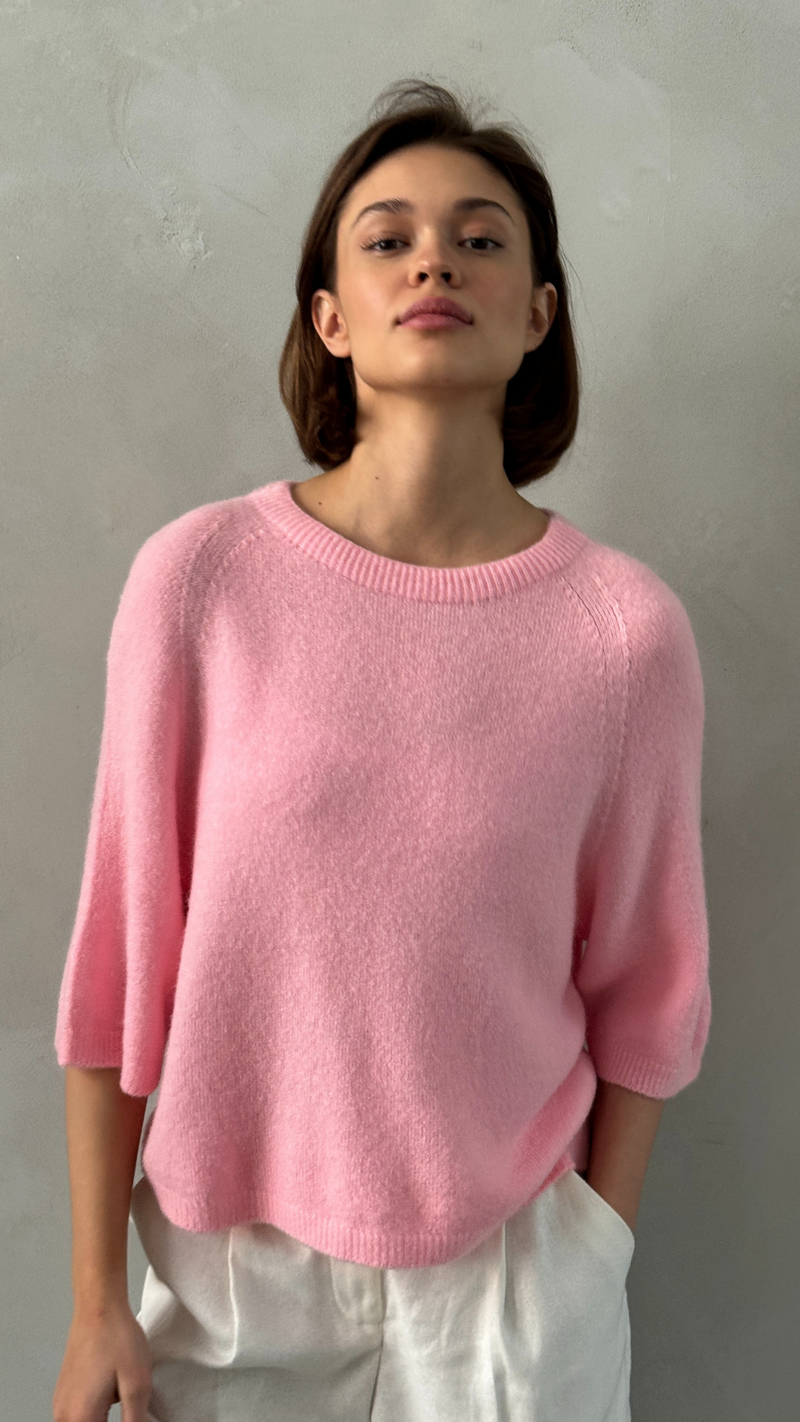 PIPER SWEATER - FLAMINGO