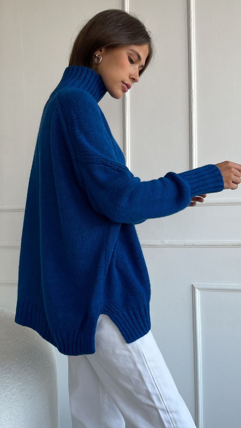 MARGOT SWEATER - KLEIN BLUE