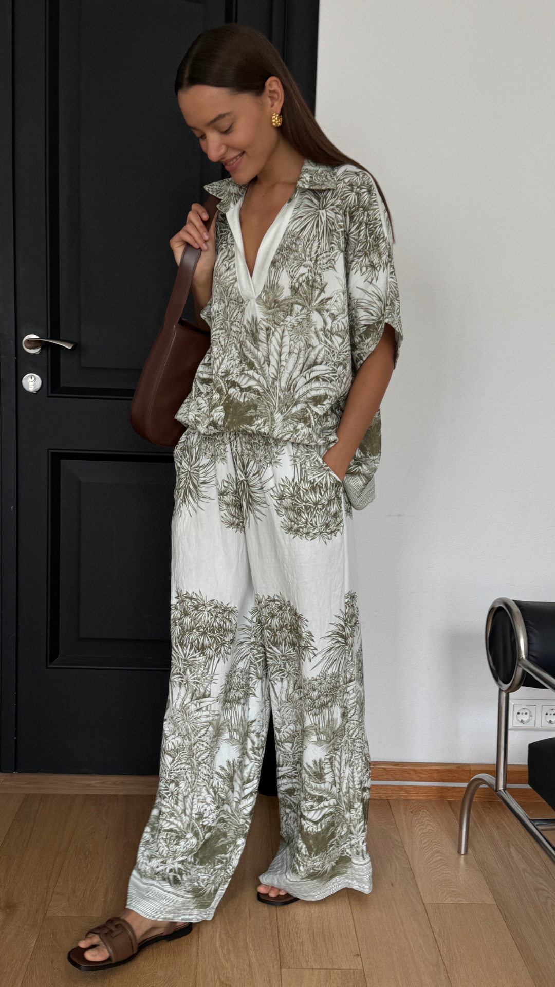 Stella Set - Khaki Print