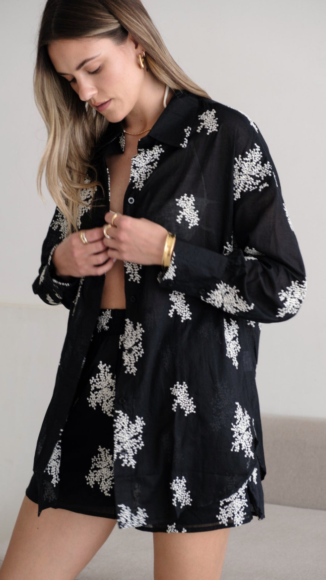Celina Shirt - Black