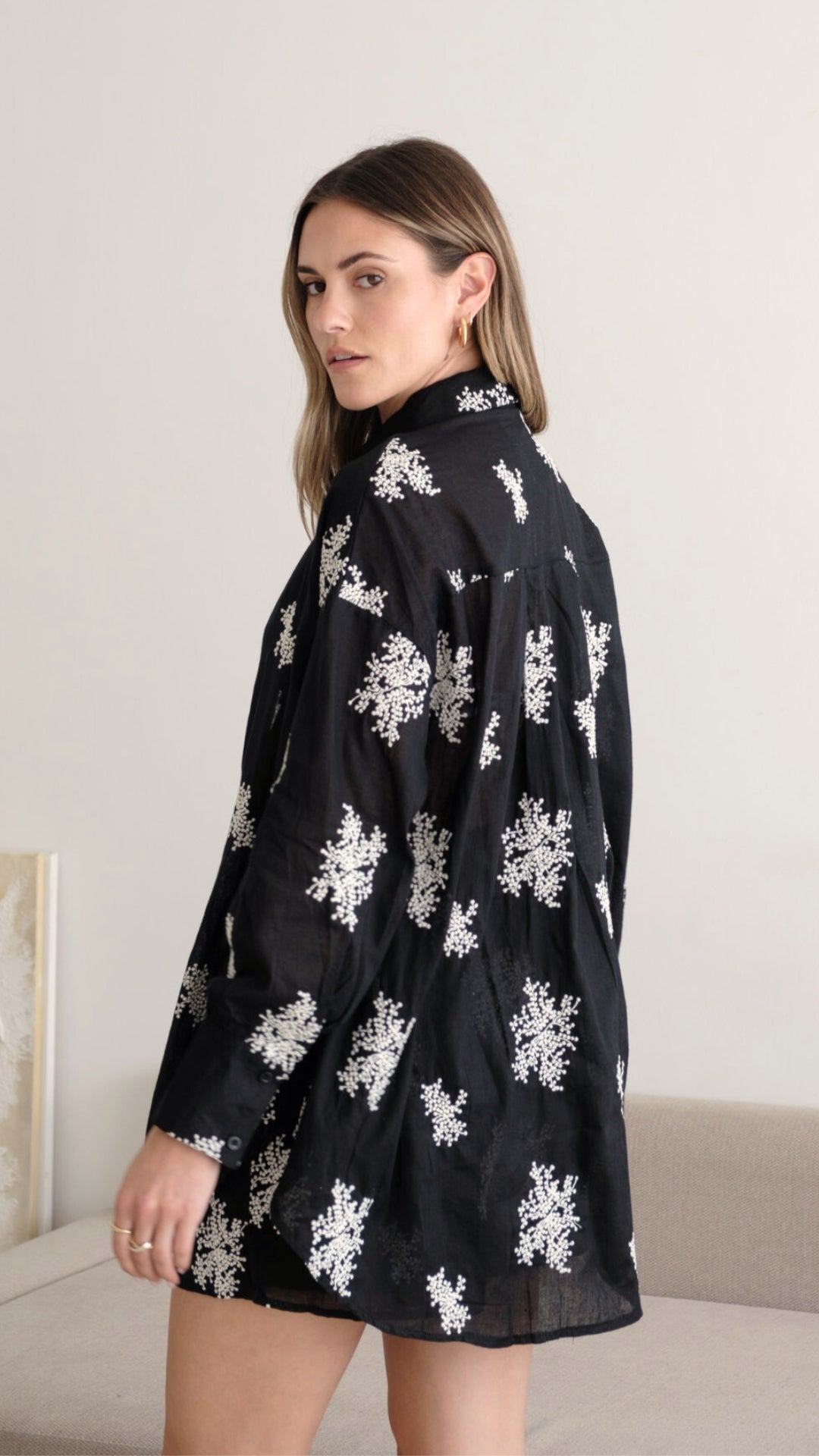 Celina Shirt - Black