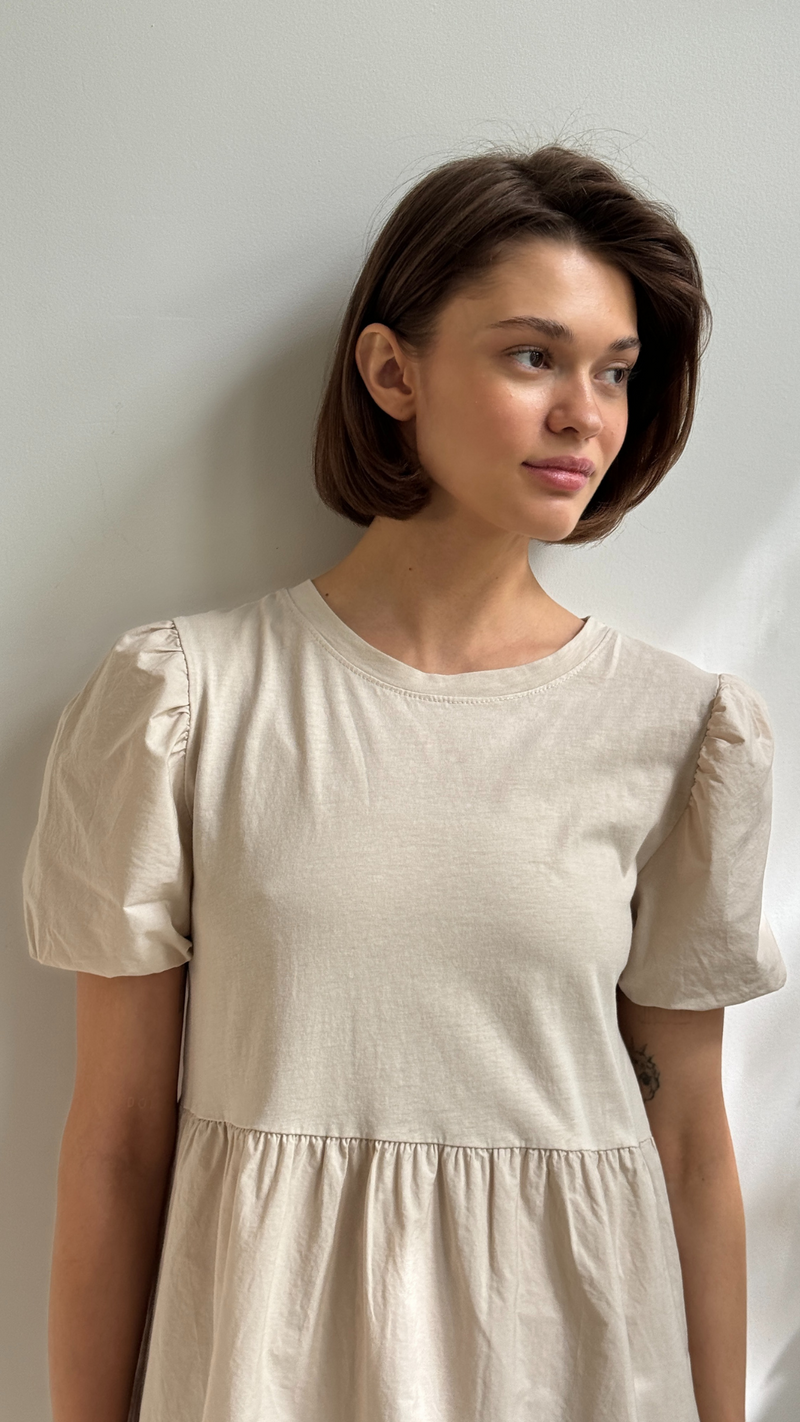 MATILDA DRESS - ECRU