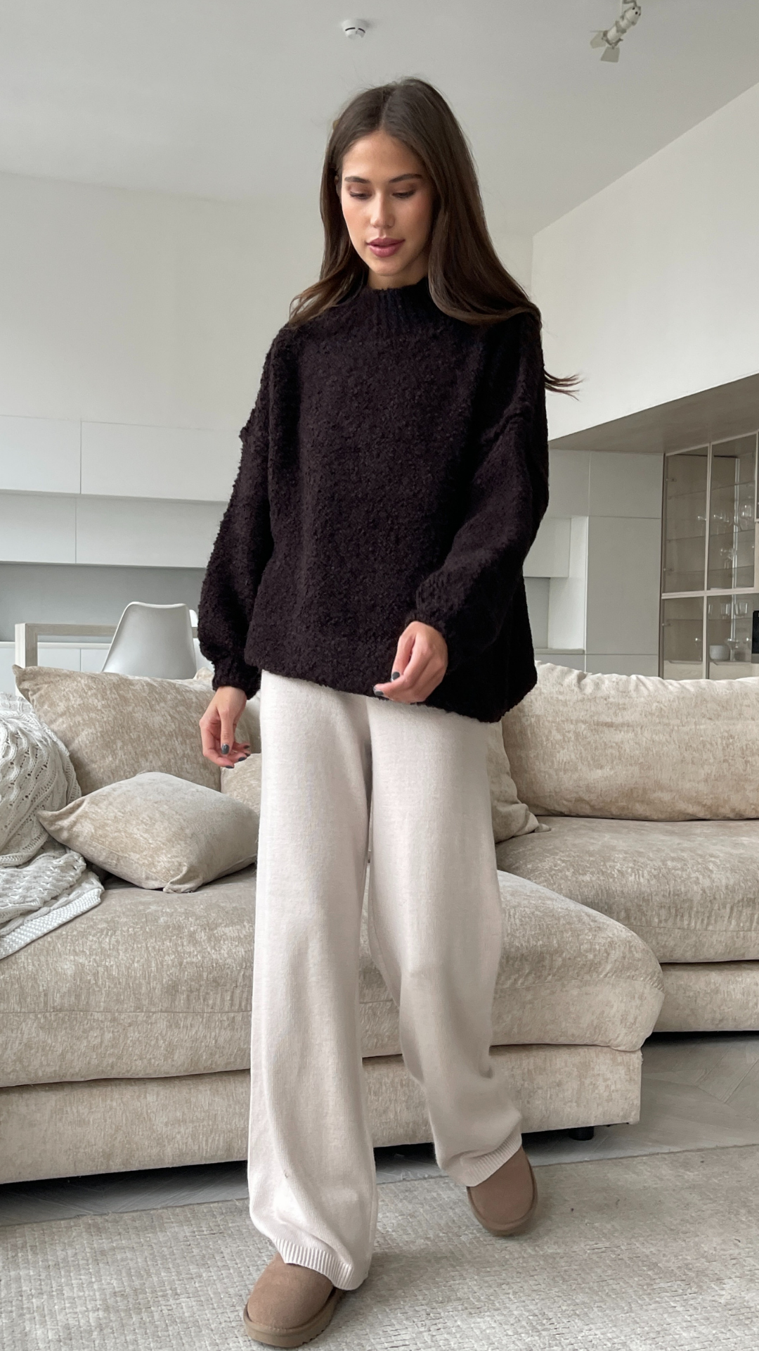 Jessica Sweater - Chocolate