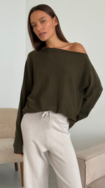 POPPY SWEATER - KHAKI