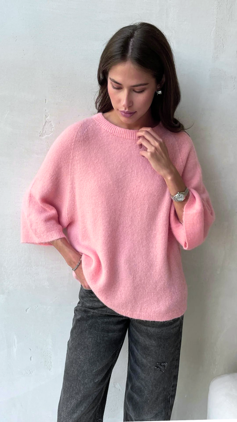PIPER SWEATER - ROSE