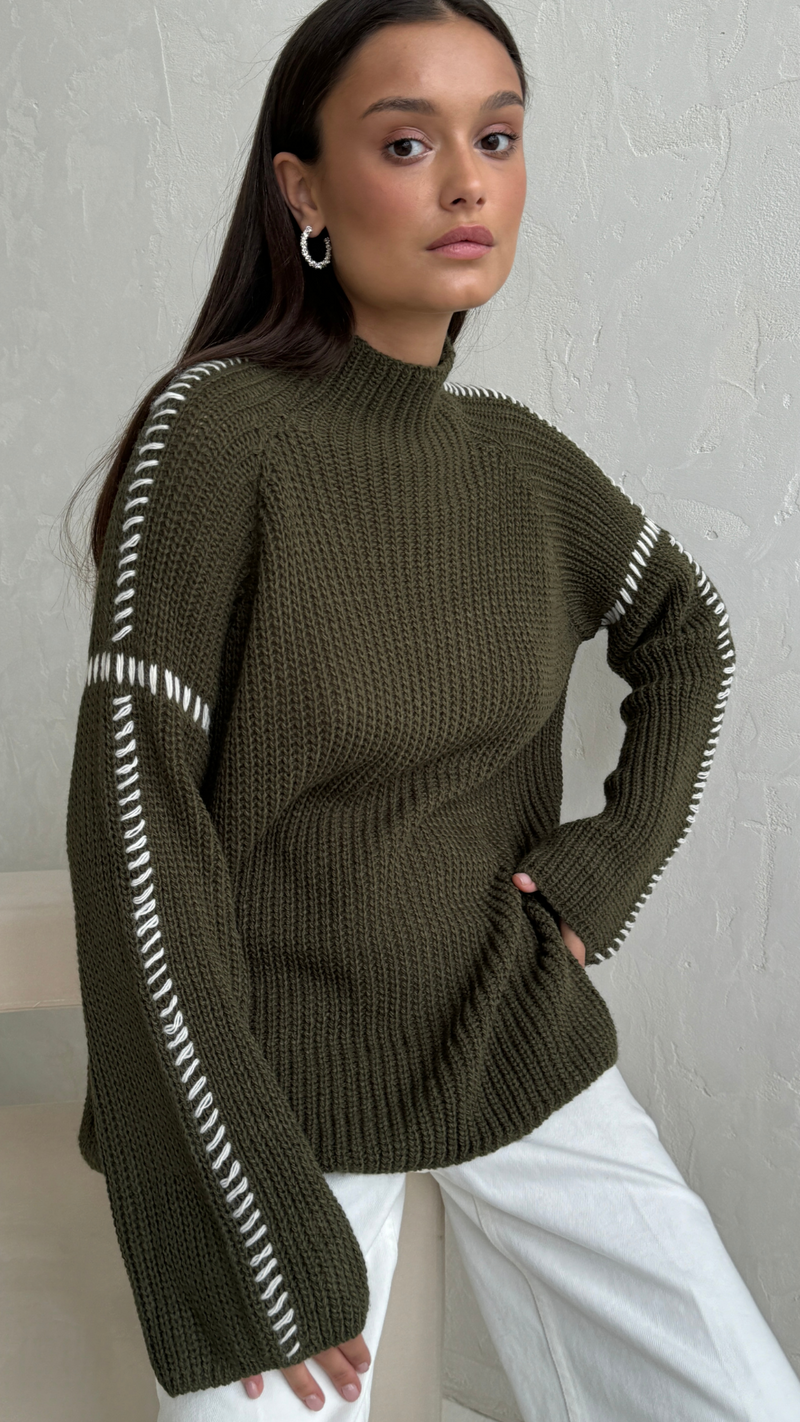 KAYA JUMPER - KHAKI