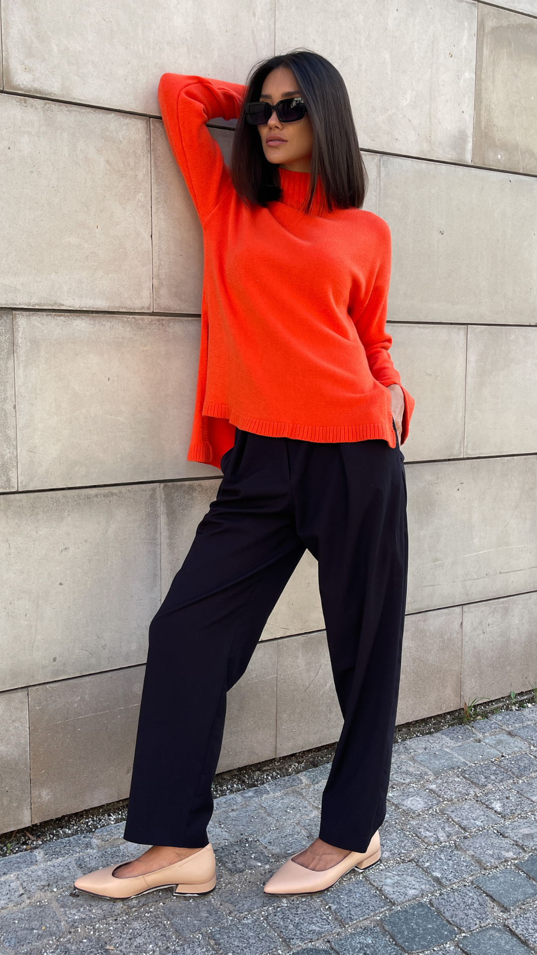 Mona Sweater - Pomegranate