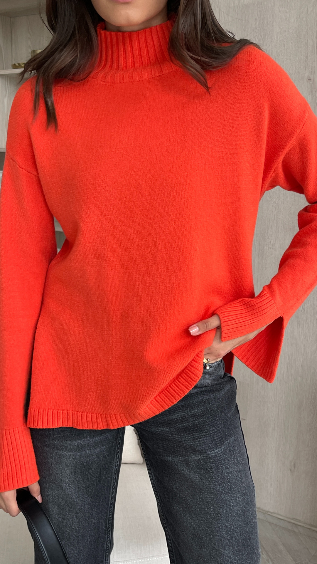 Mona Sweater - Pomegranate