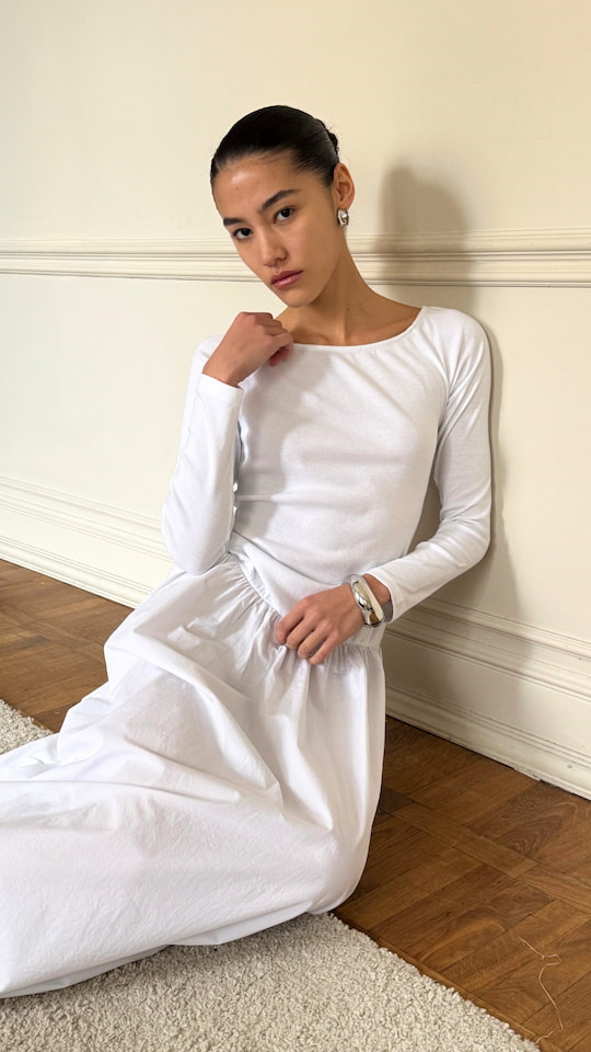 ORLA DRESS - WHITE