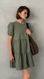 MATILDA DRESS - KHAKI