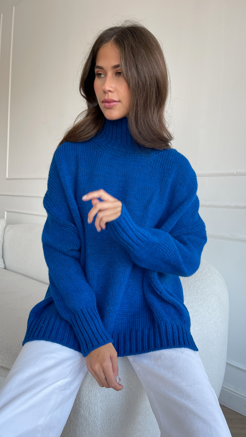 MARGOT SWEATER - KLEIN BLUE