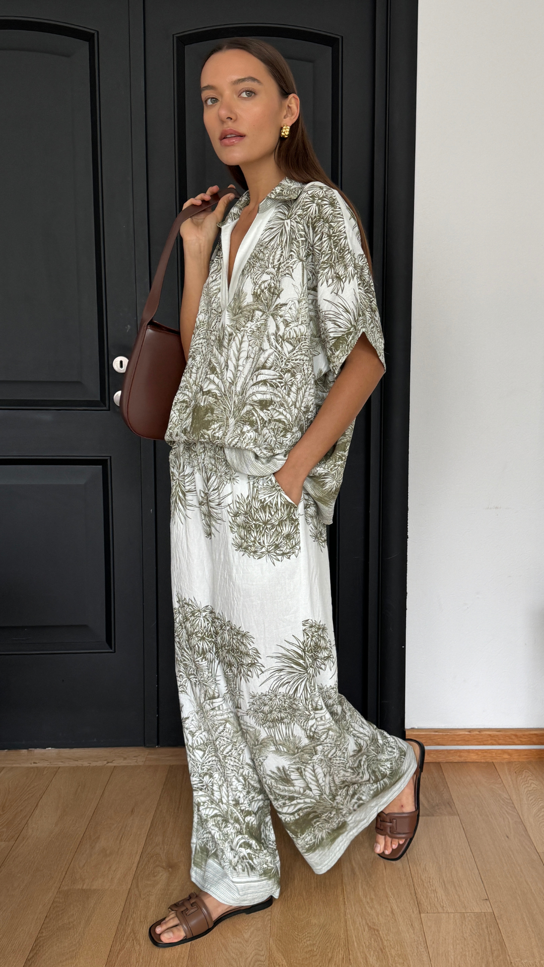 Stella Set - Khaki Print