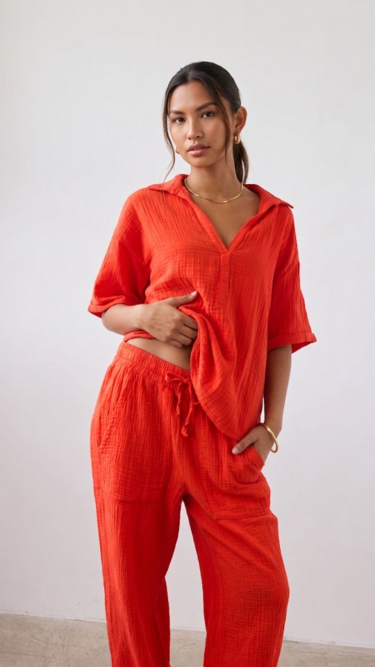 Mariana Shirt - Amber