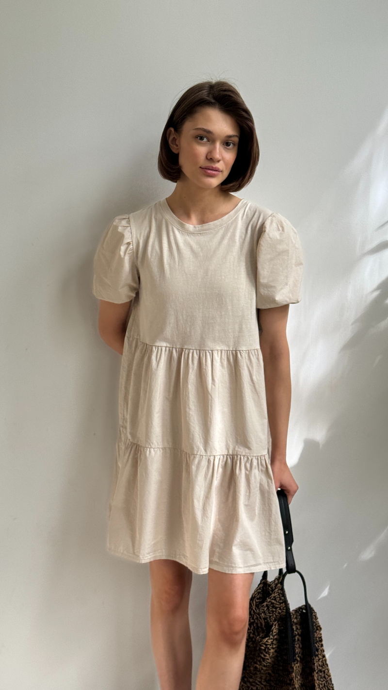 MATILDA DRESS - ECRU