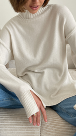 MONA SWEATER - IVORY