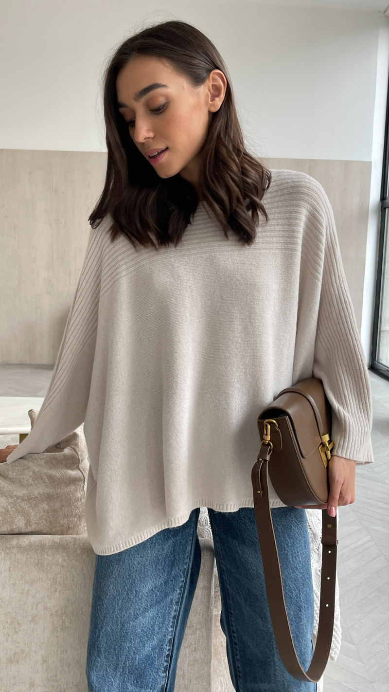 CORA SWEATER - IVORY