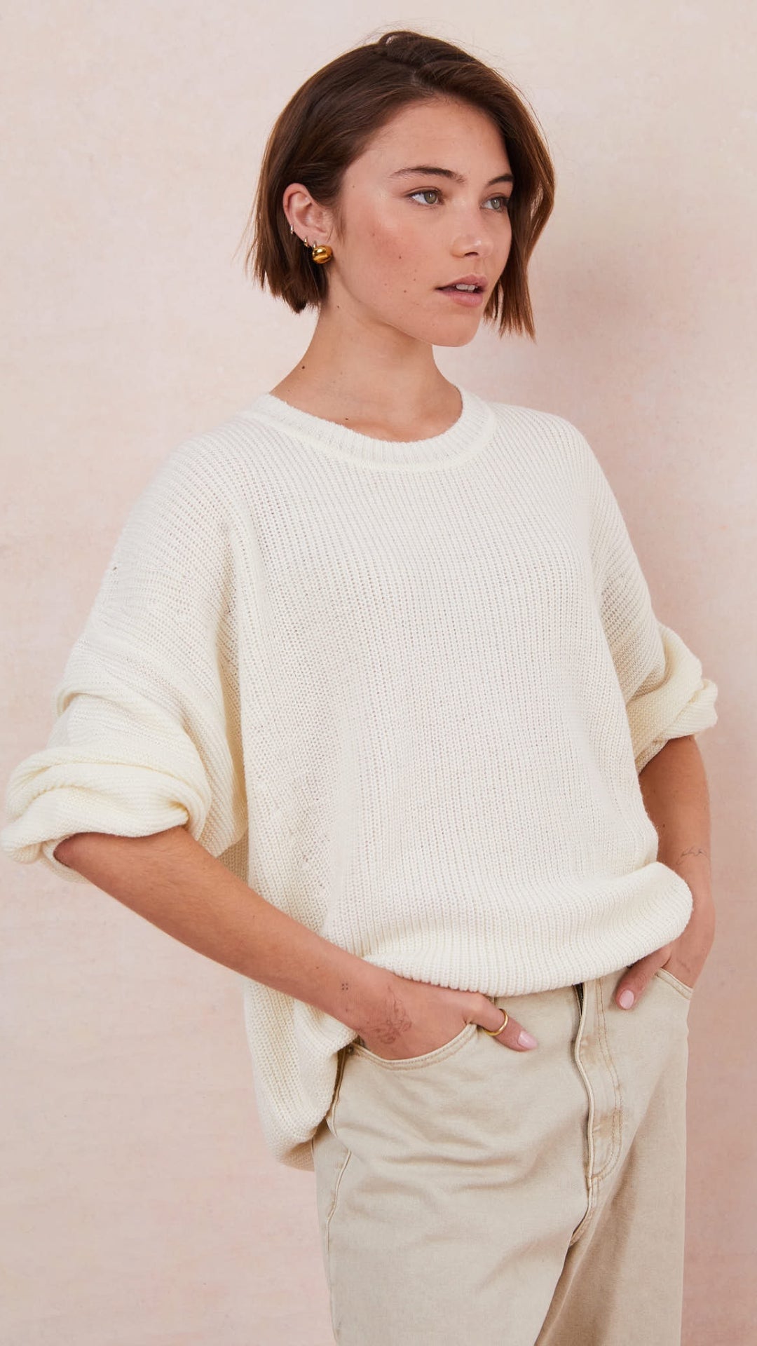 Tansy Sweater - Ivory