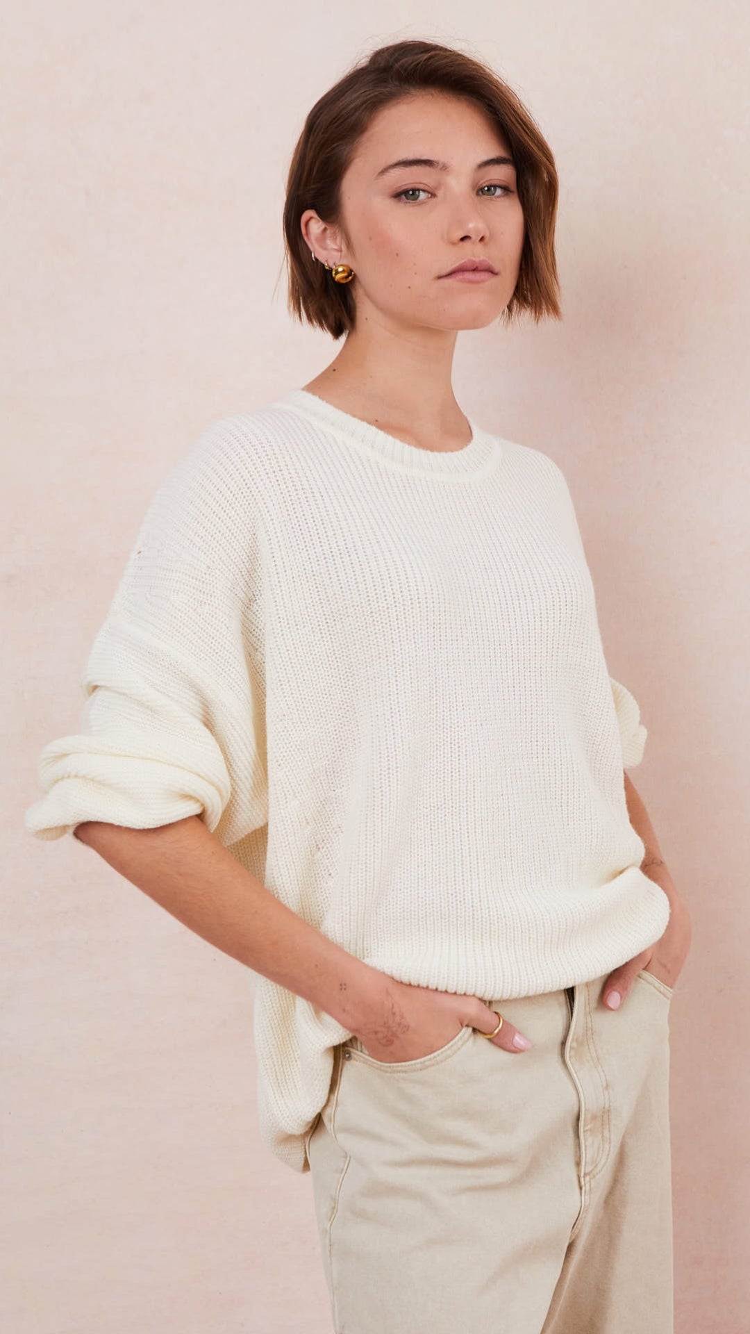 Tansy Sweater - Ivory