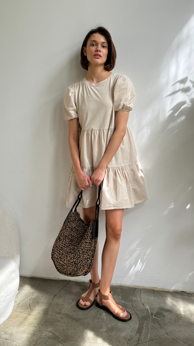 MATILDA DRESS - ECRU