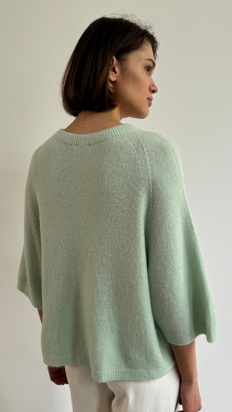 PIPER ALPACA KNIT - MINT