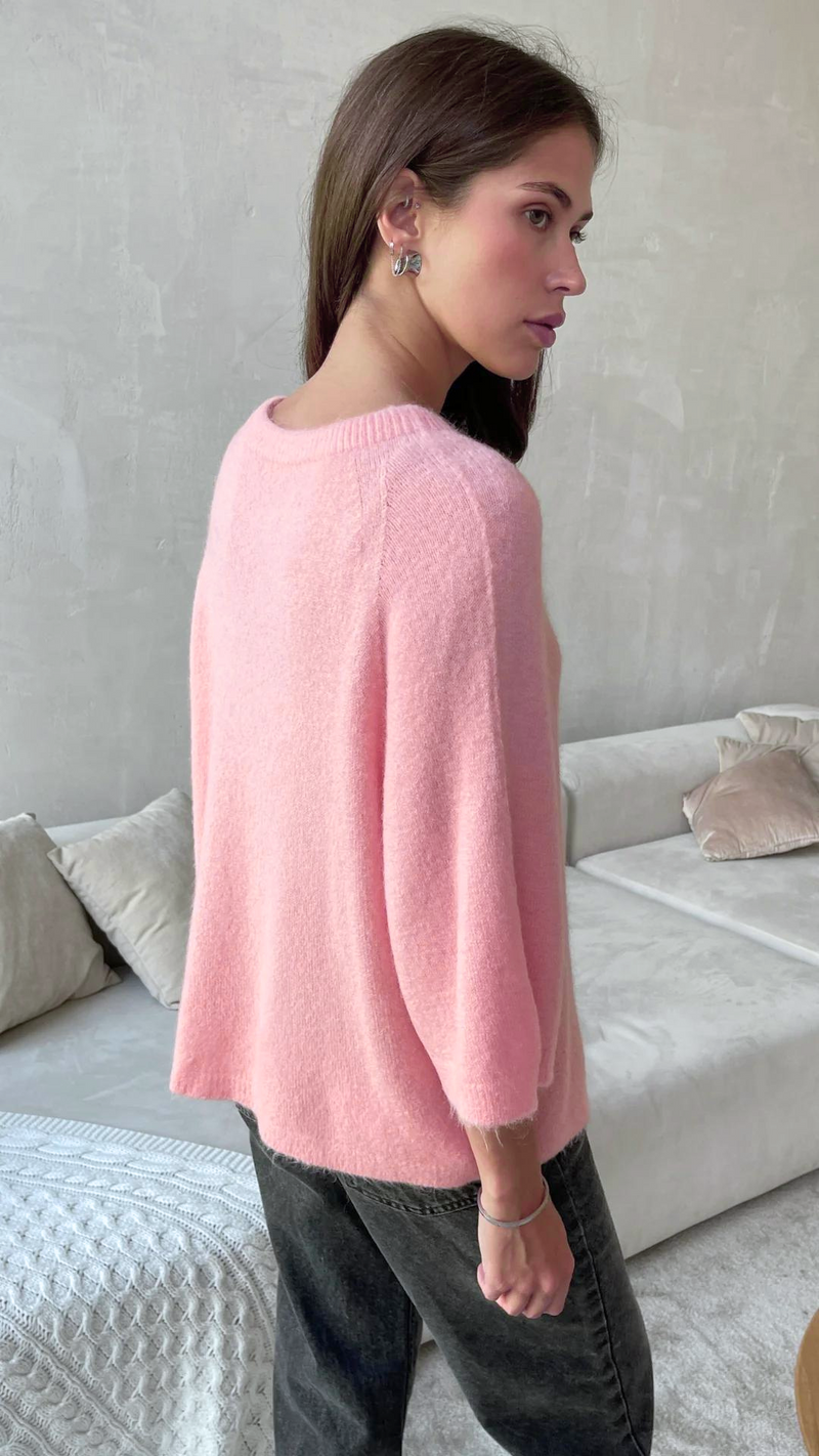PIPER SWEATER - ROSE