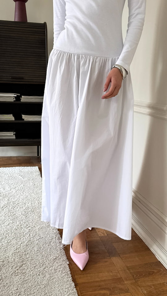 ORLA DRESS - WHITE