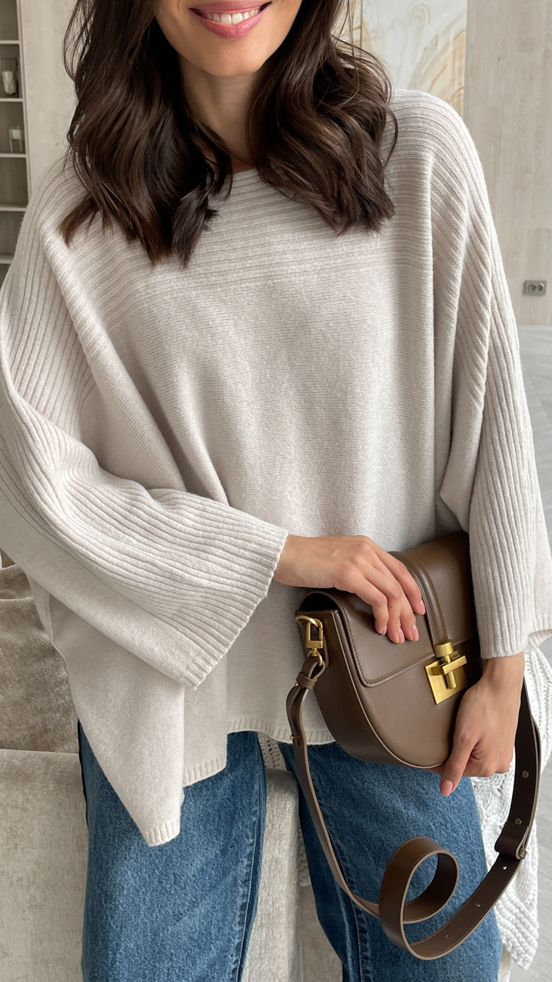 CORA SWEATER - IVORY