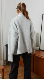 HARPER CARDIGAN - GREY