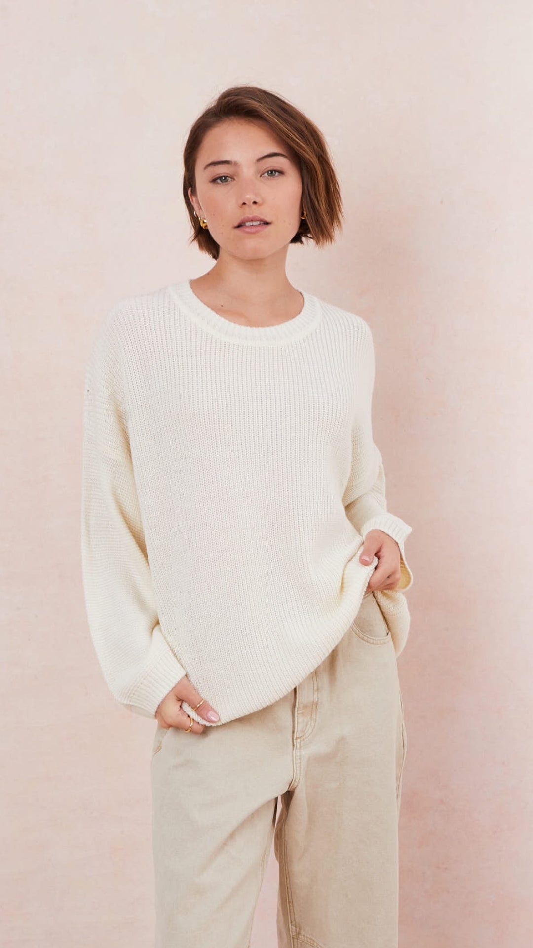 Tansy Sweater - Ivory