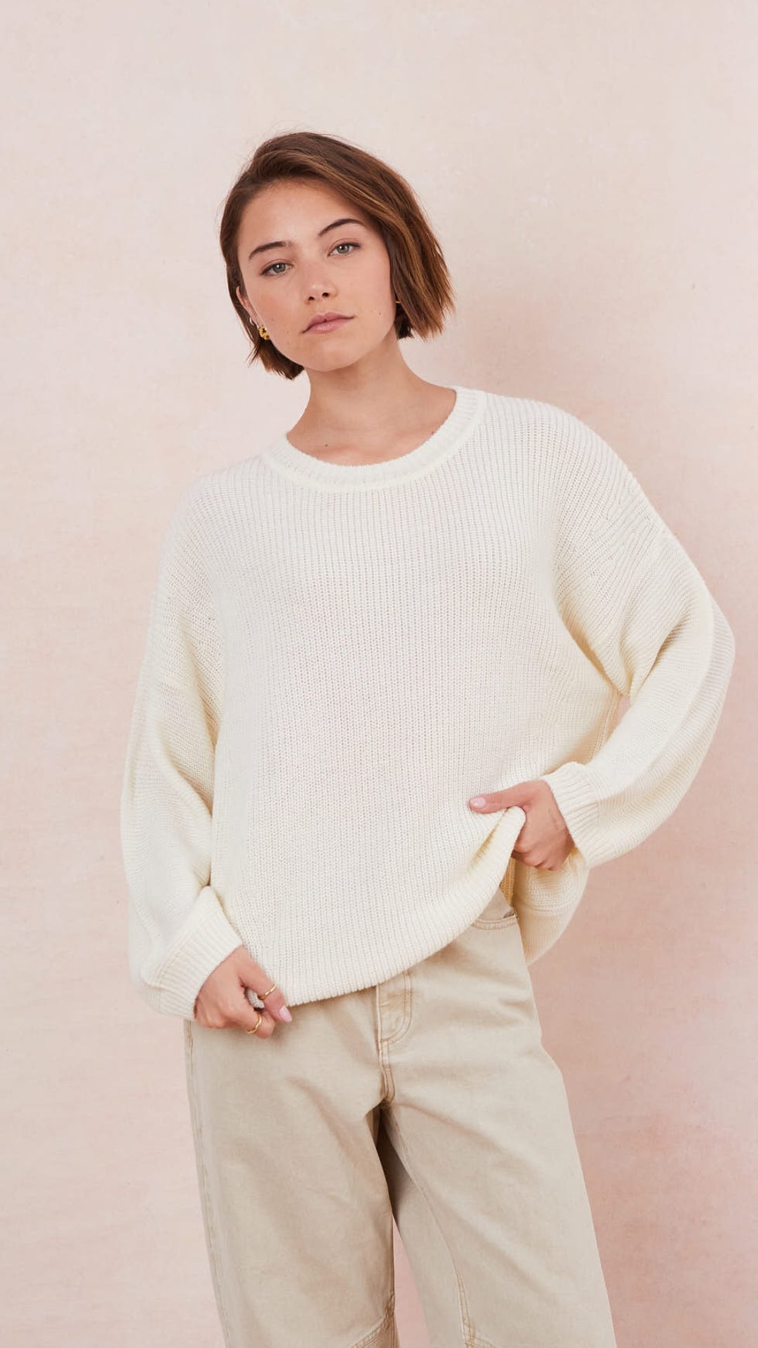 Tansy Sweater - Ivory