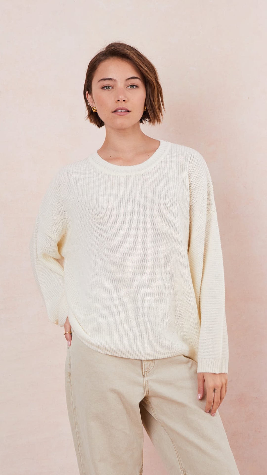 Tansy Sweater - Ivory