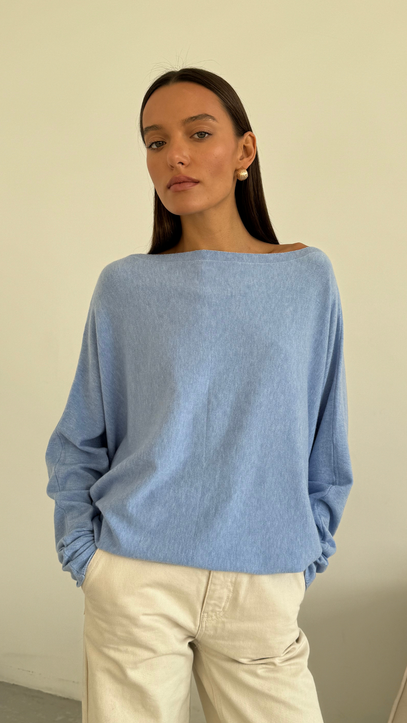 POPPY SWEATER - SKY