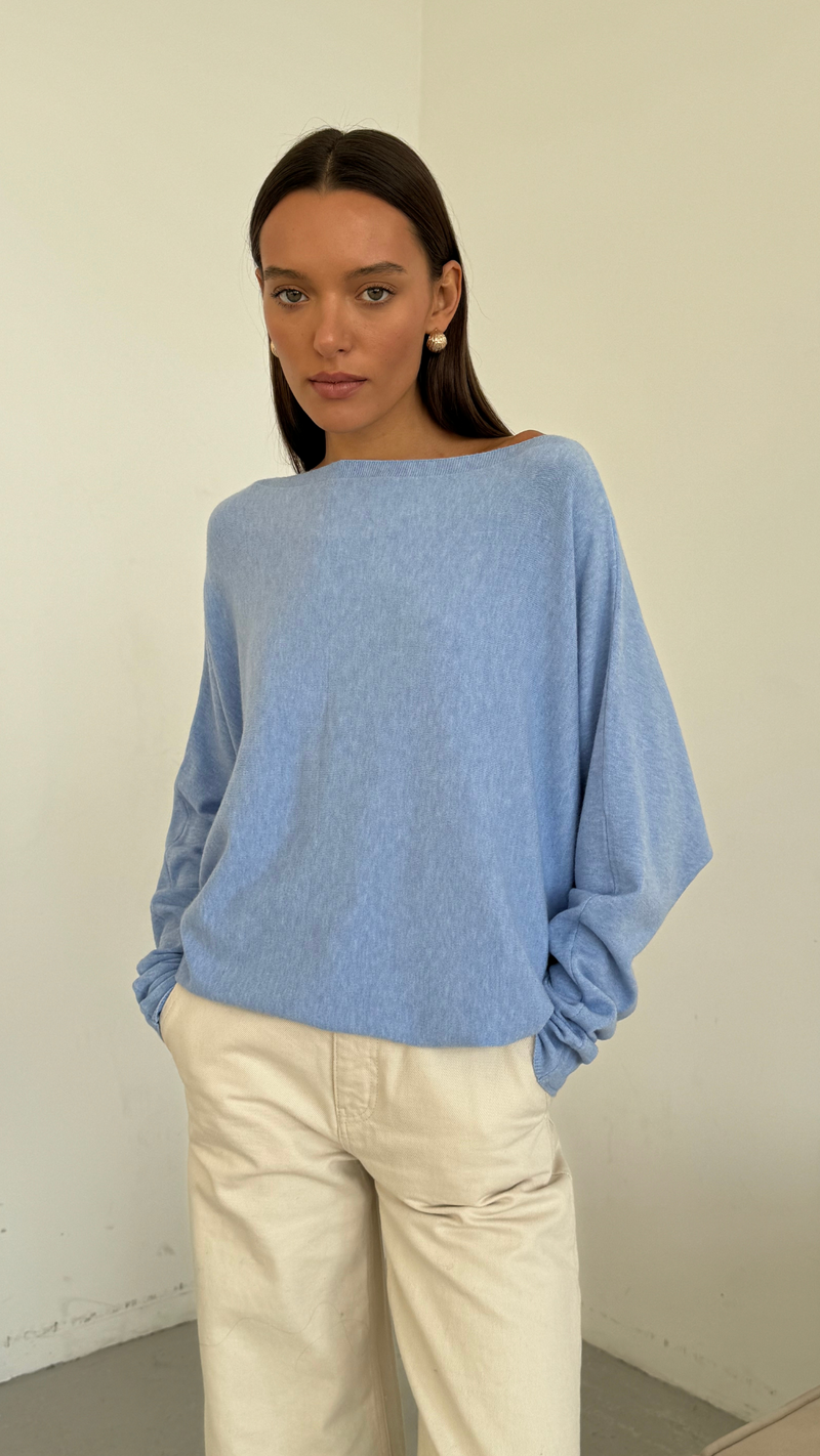 POPPY SWEATER - SKY