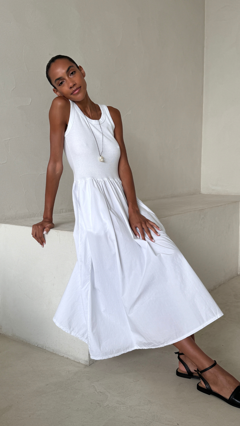 Marnie Dress - White