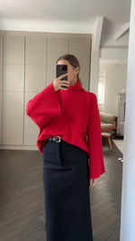 AMELIE SWEATER - RED