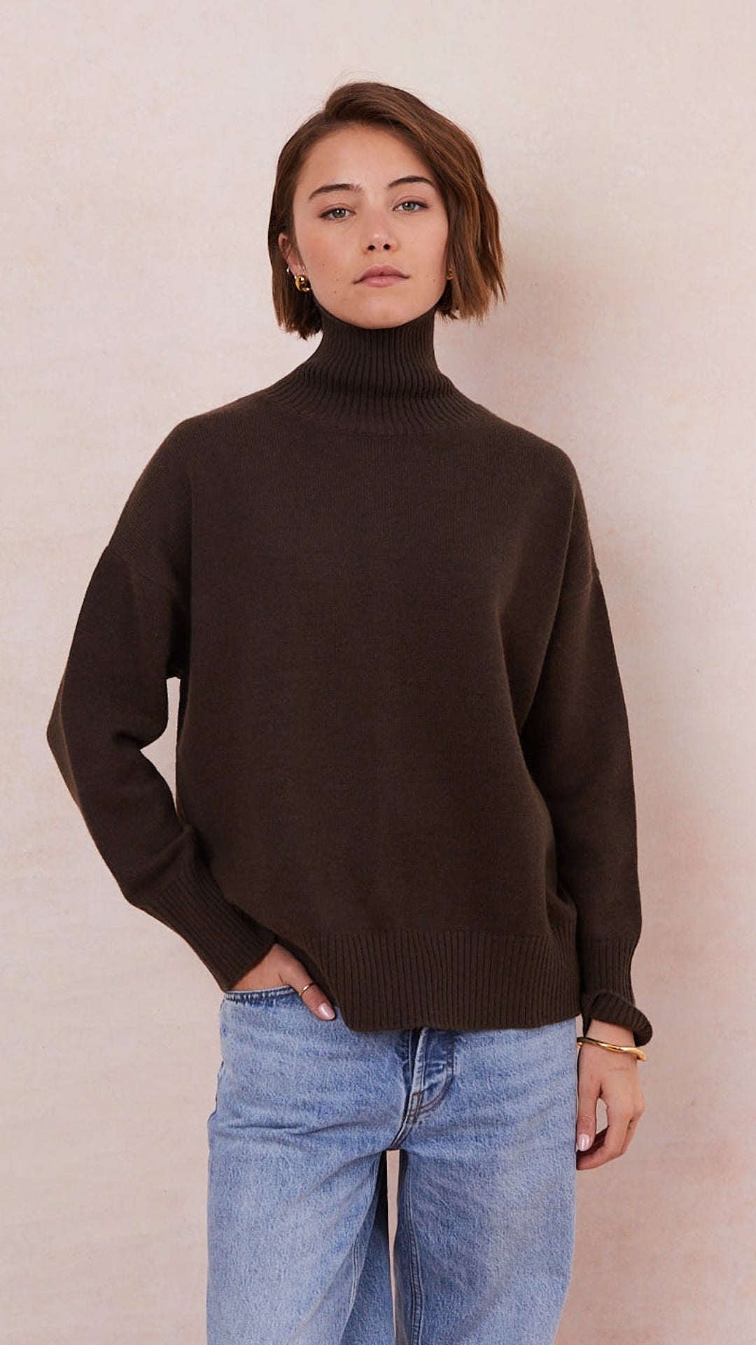 Laurie Sweater - Dark Espresso