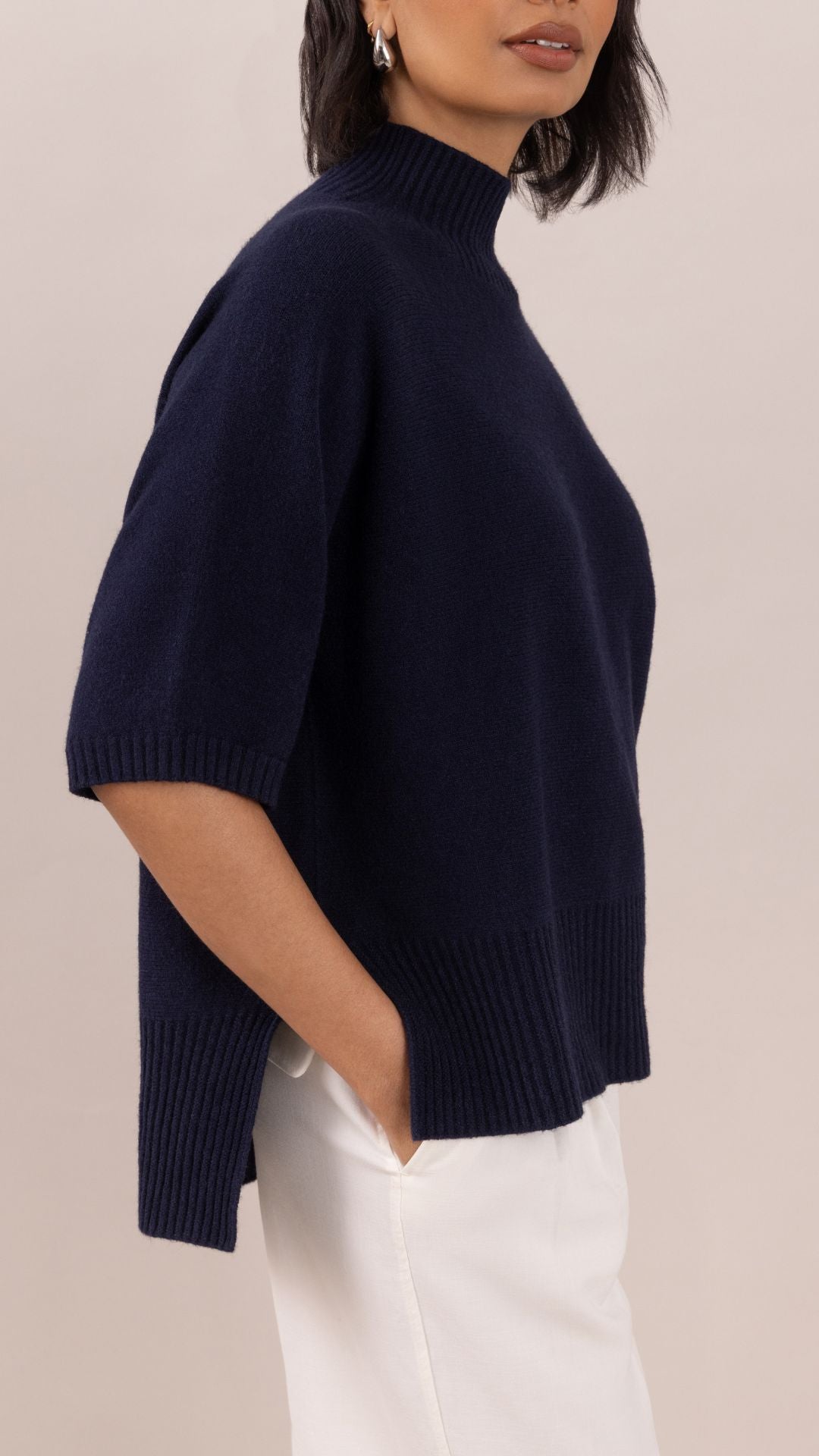 Annie Sweater - Deep Blue