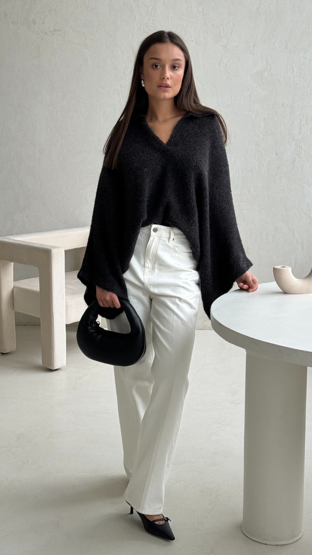 Aleya Sweater - Anthracite