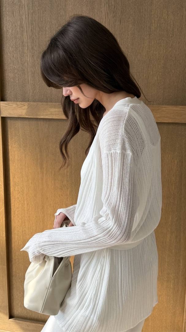 Olivia Cardigan - Ivory