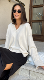 EMILIA SWEATER - IVORY