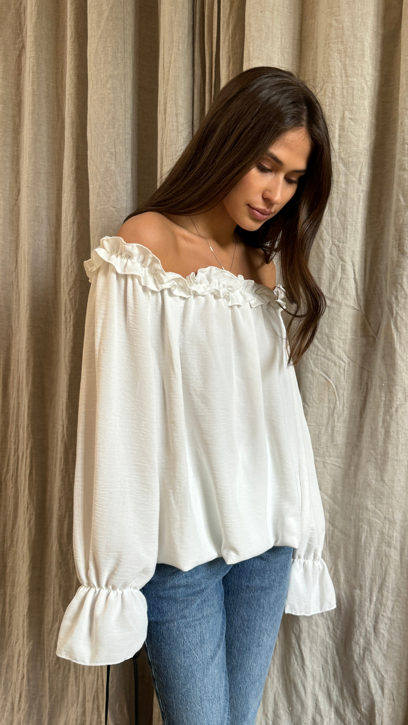 JASMINE TOP - WHITE