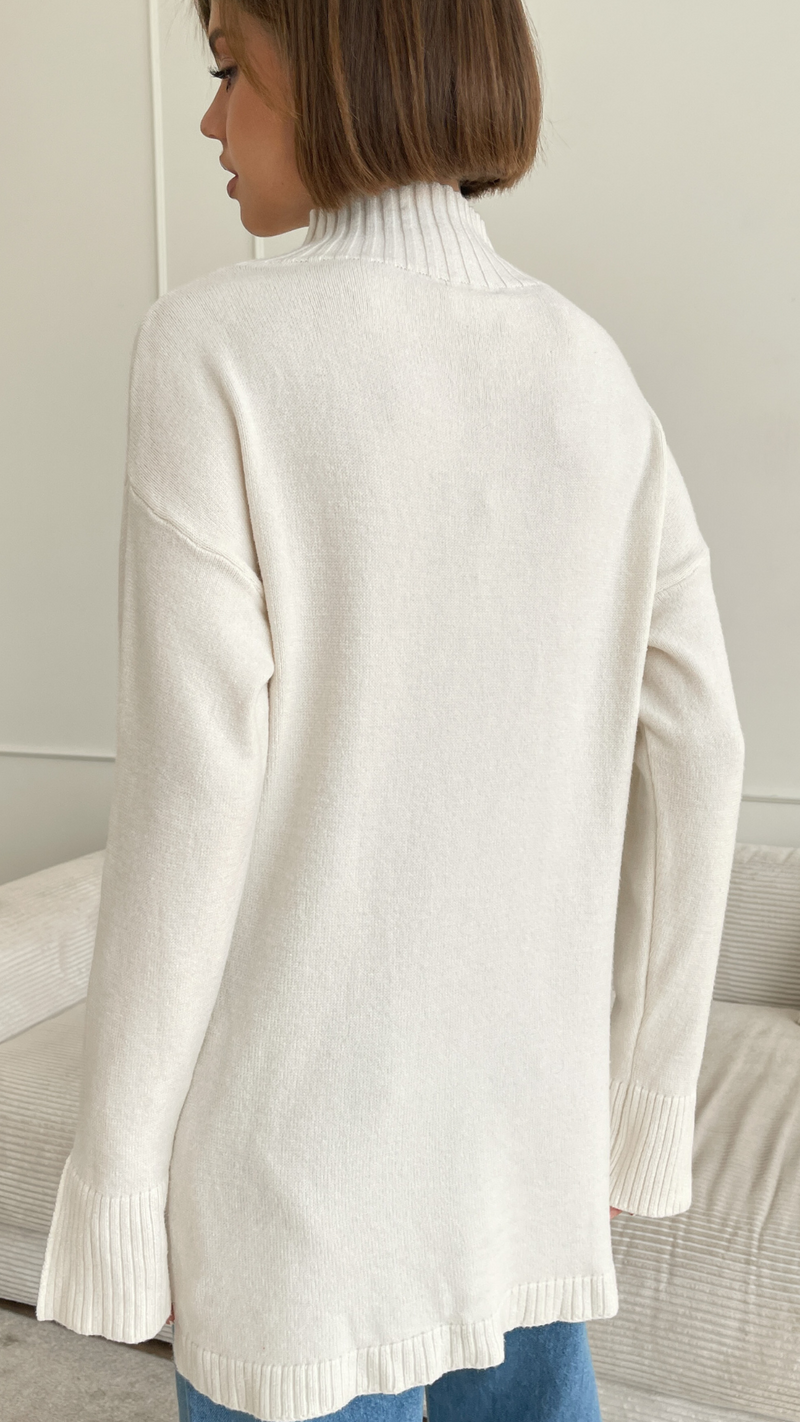 MONA SWEATER - IVORY
