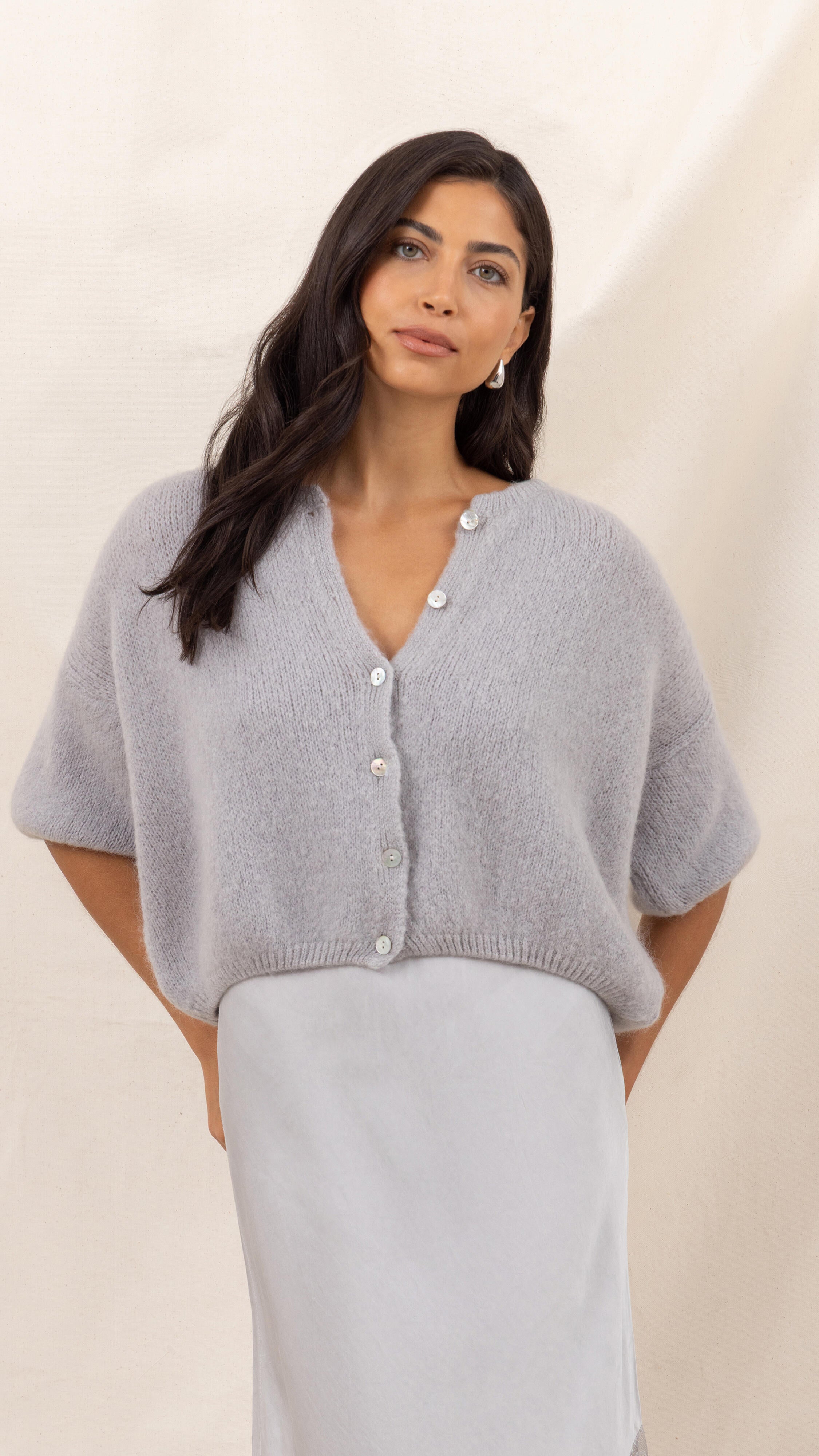 Emme Cardigan - Stone