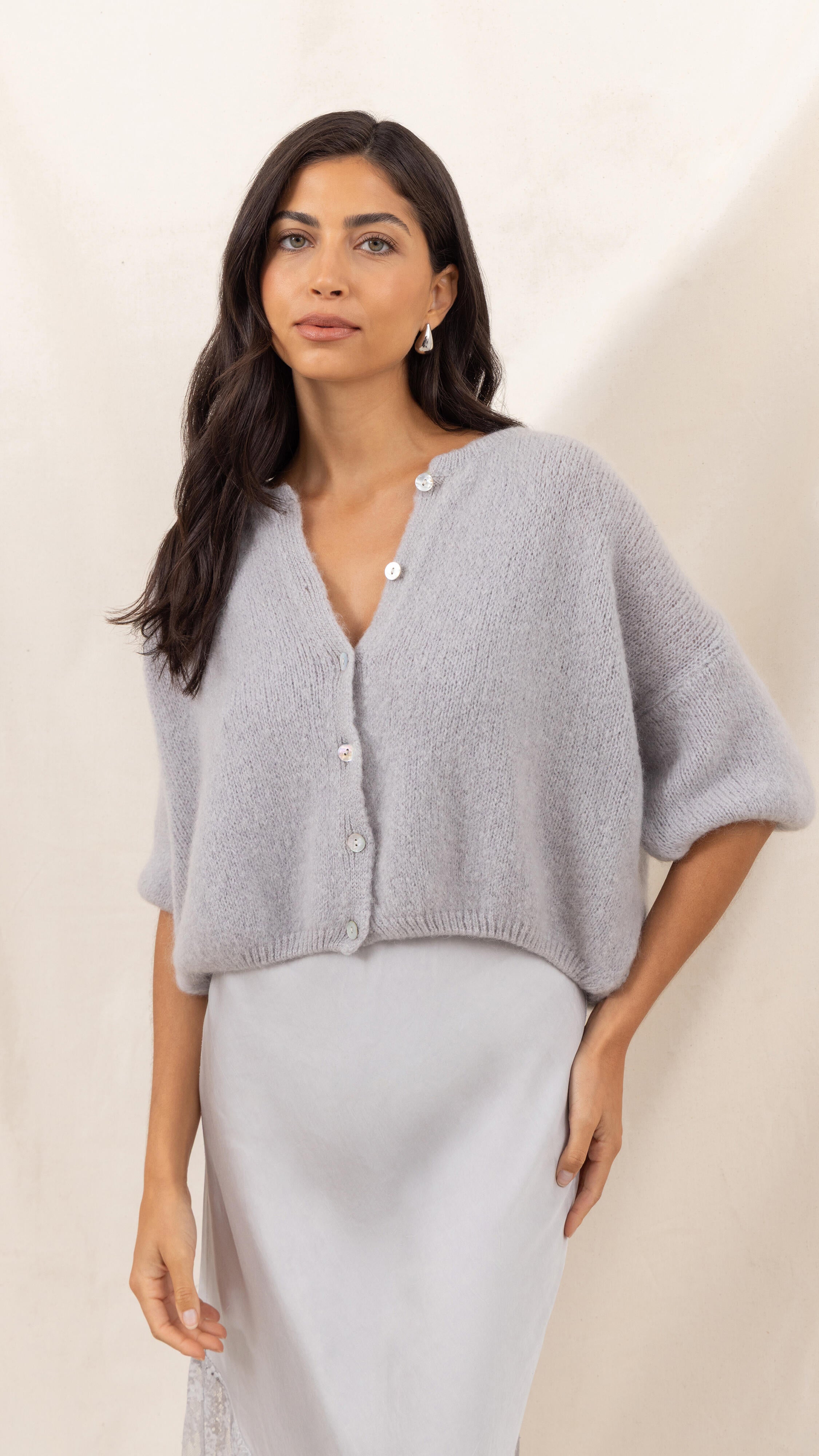 Emme Cardigan - Stone