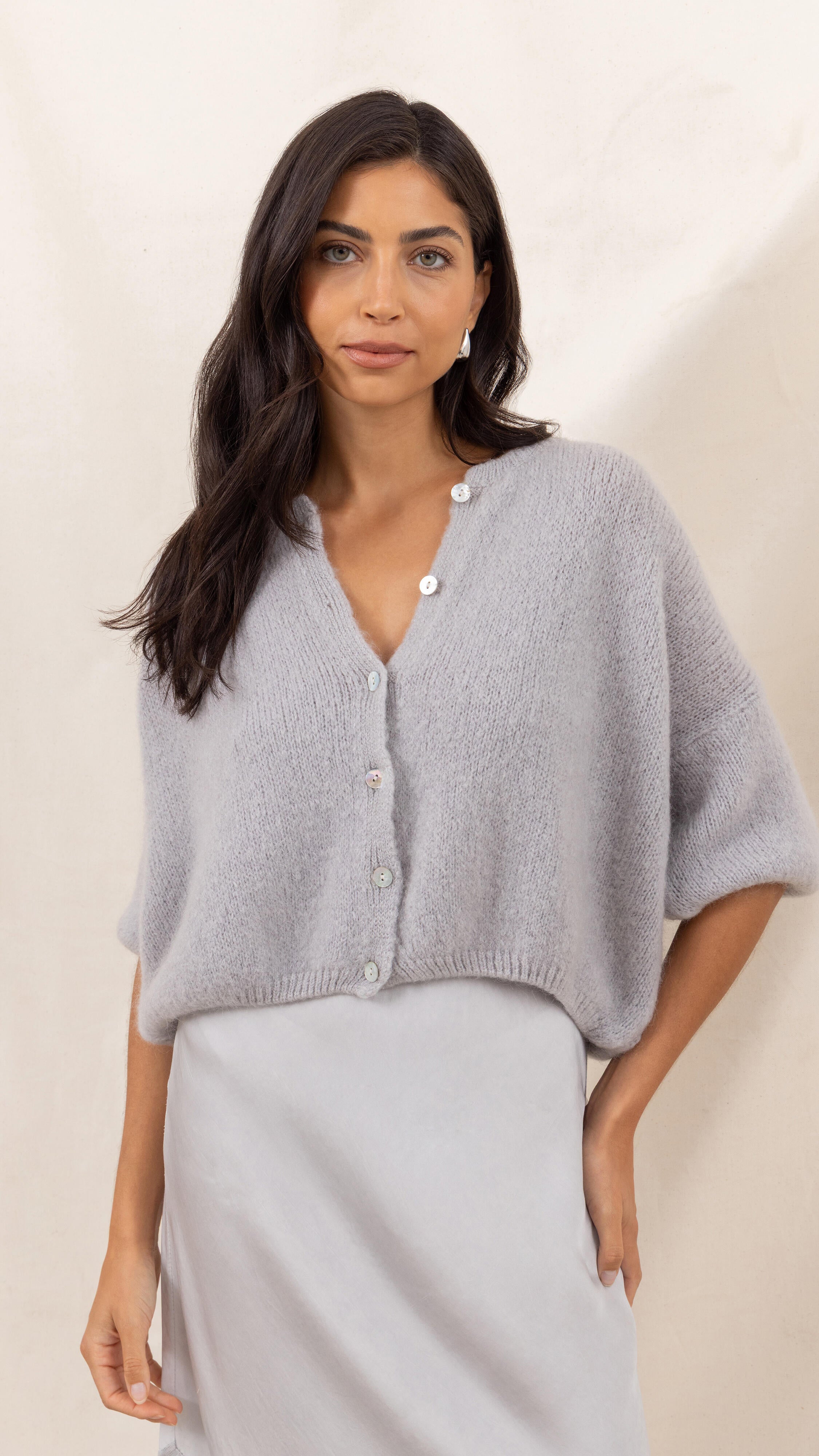 Emme Cardigan - Stone