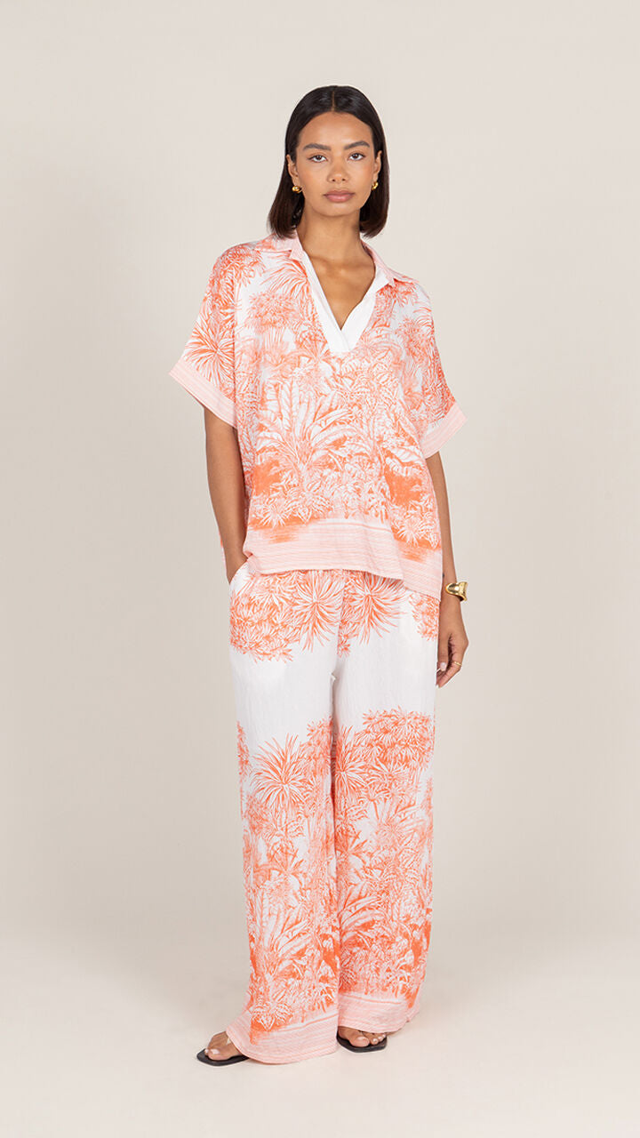 Stella Set -  Coral Print