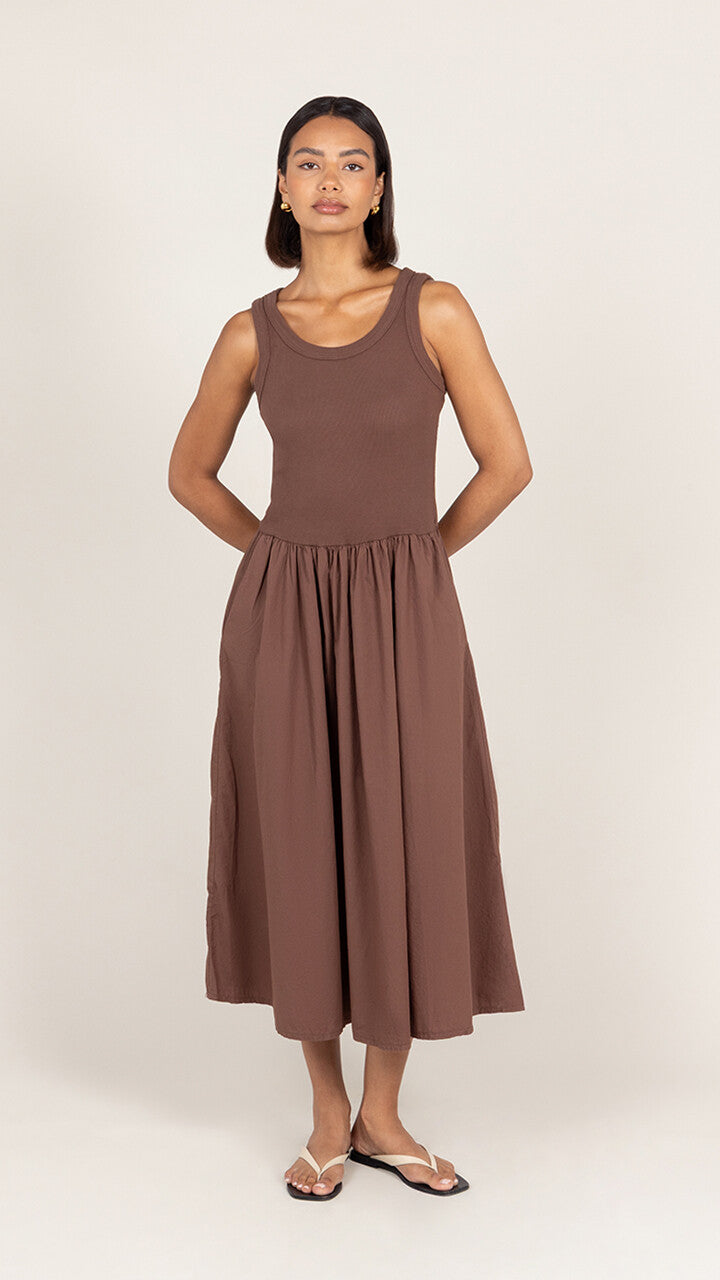 Marnie Dress - Cocoa