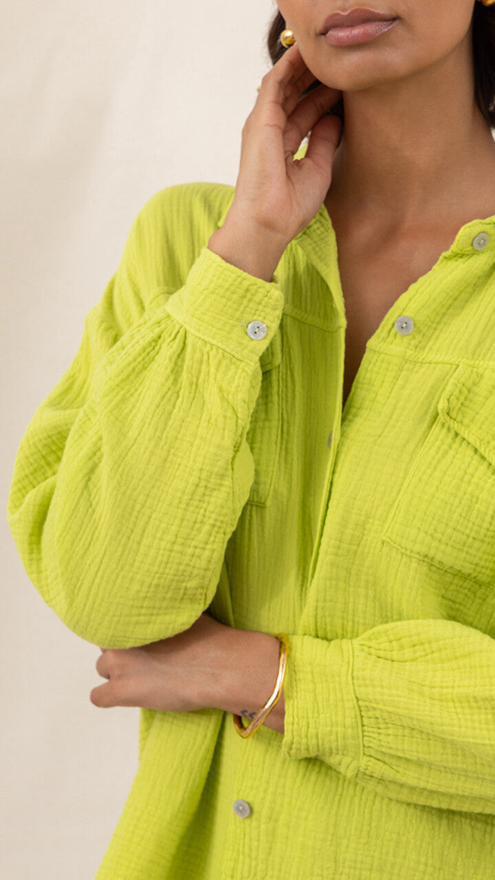 Antoneta Shirt - Lime