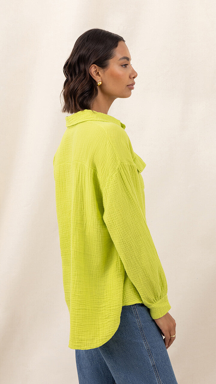 Antoneta Shirt - Lime